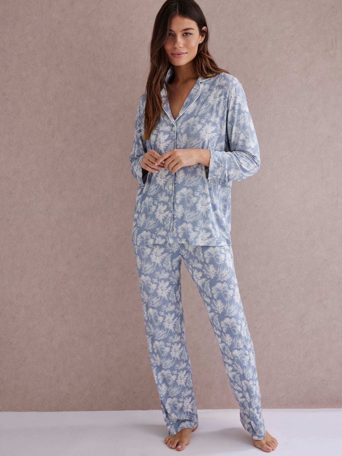 pijama senhora aberto selmark