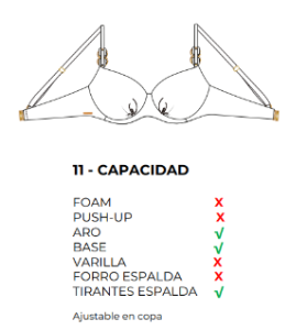 top biquíni selmark
